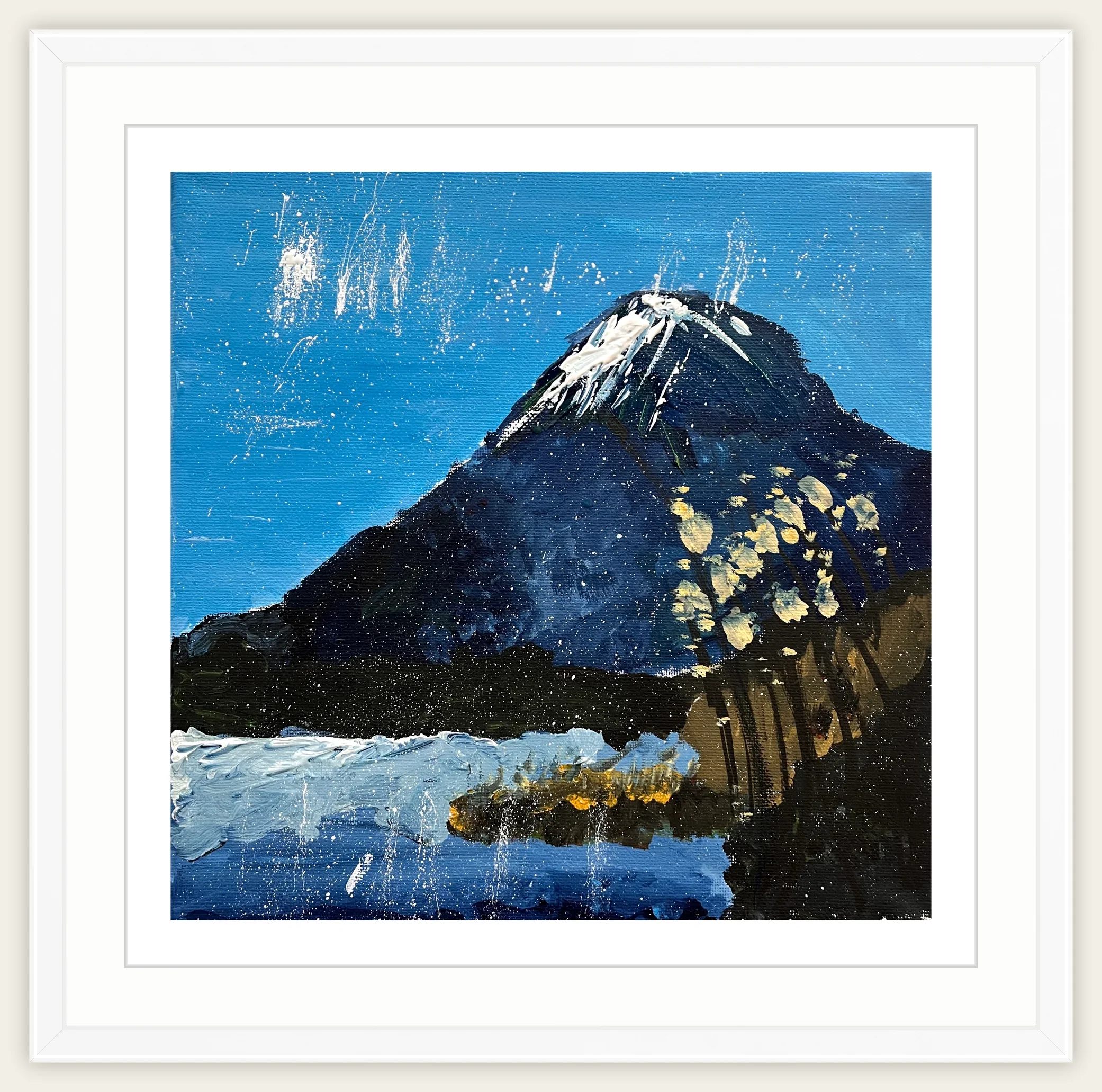 《雪山之巅》，葫芦，2024