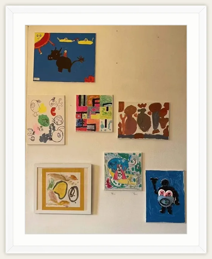 《墙上的小画展》，逗逗，2022