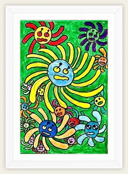 《微笑太阳花》，葫芦，2022