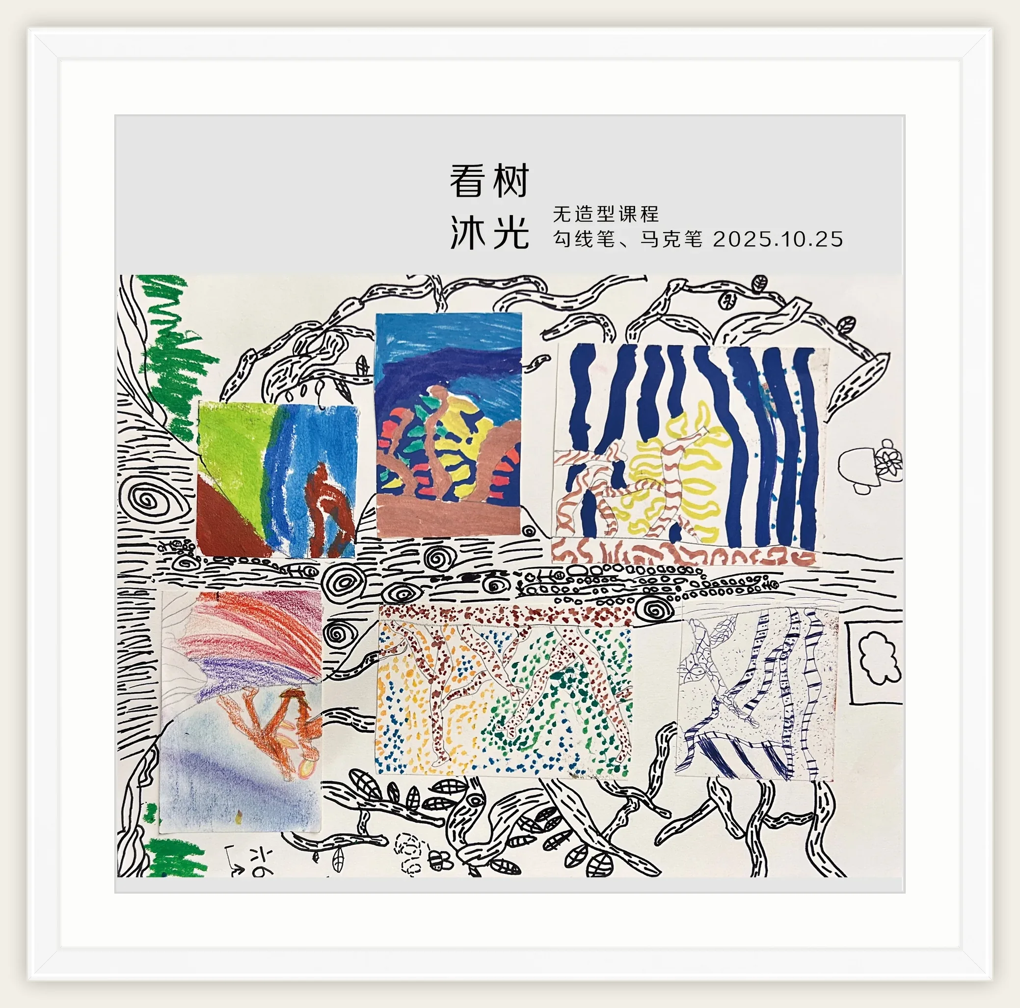 《看树沐光》，棒棒糖，2025-10-25