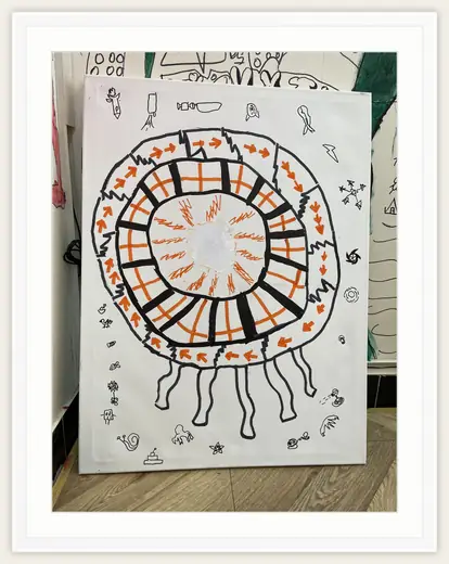 《时间的圆环》，逗逗，2022