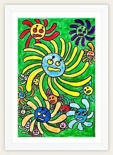 《微笑太阳花》，葫芦，2022