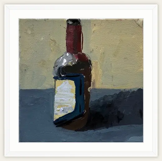 《黑色酒瓶》，葫芦，2023